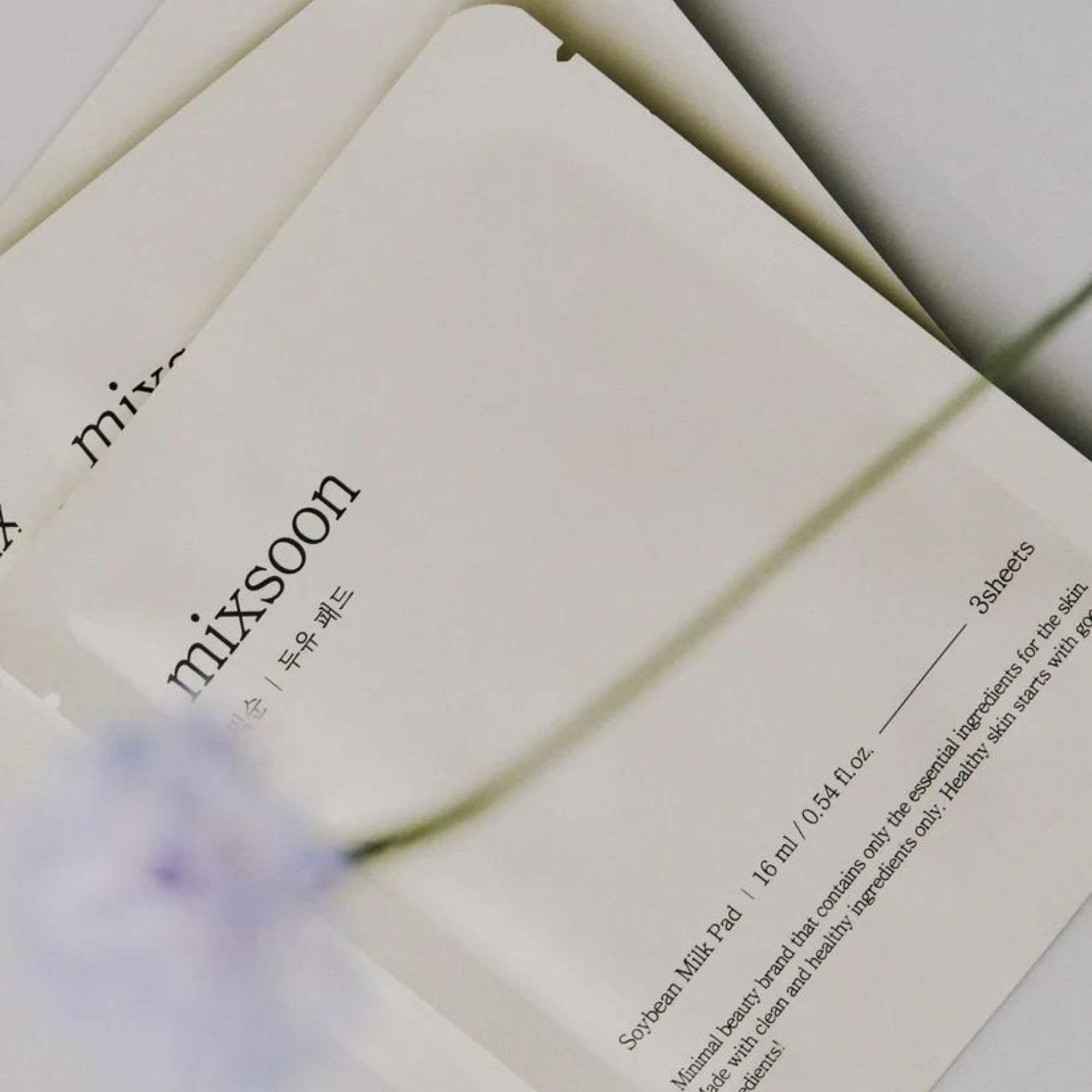 Mixsoon Soybean Milk Pad (10ea) (3) MIXSOON | SOYBEAN MILK PAD 10pz.
