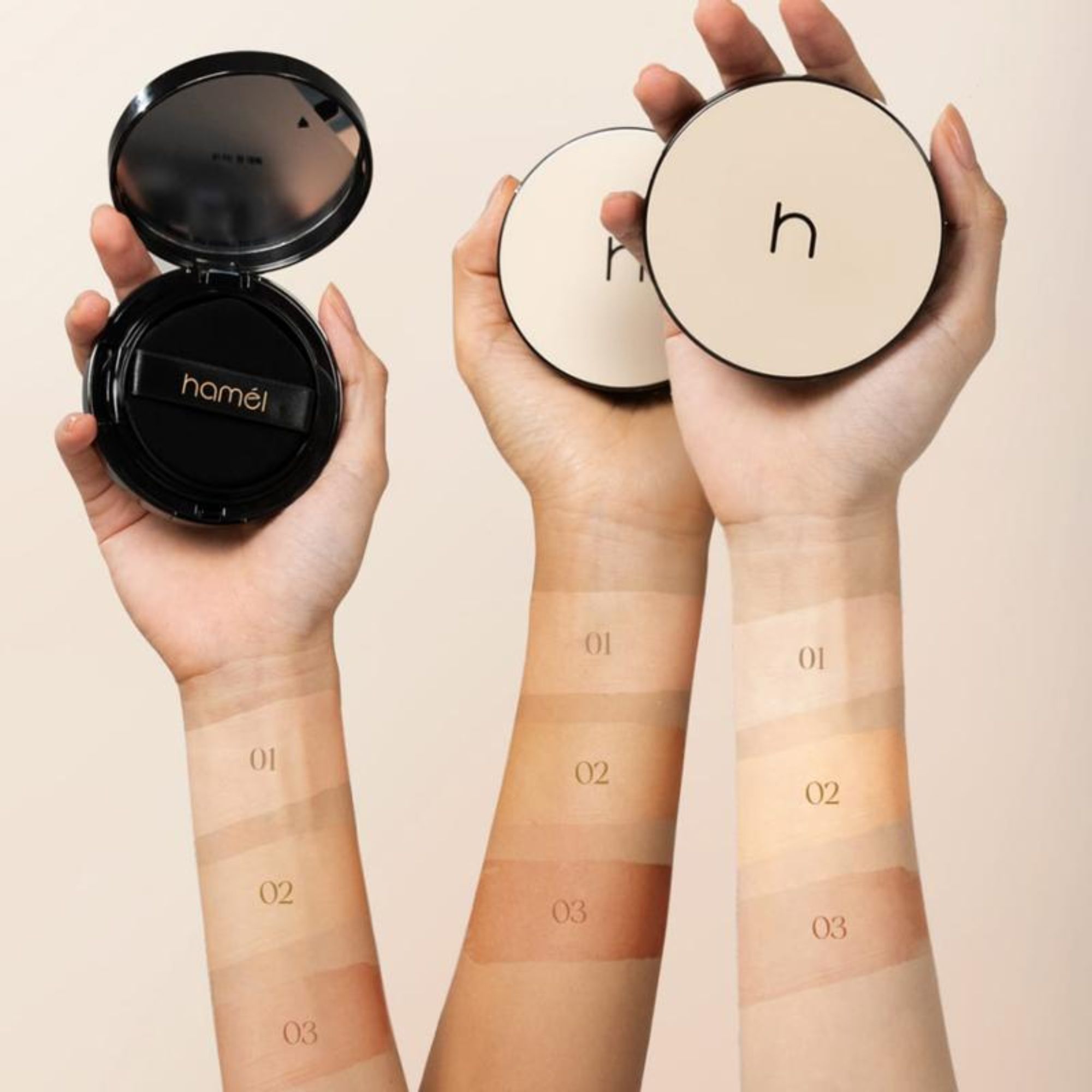 Hamel Vegan Aqua Glow Zero Fit Cushion 12g HAMEL | VEGAN AQUA GLOW ZERO FIT CUSHION SPF 50+ PA++++ 12g