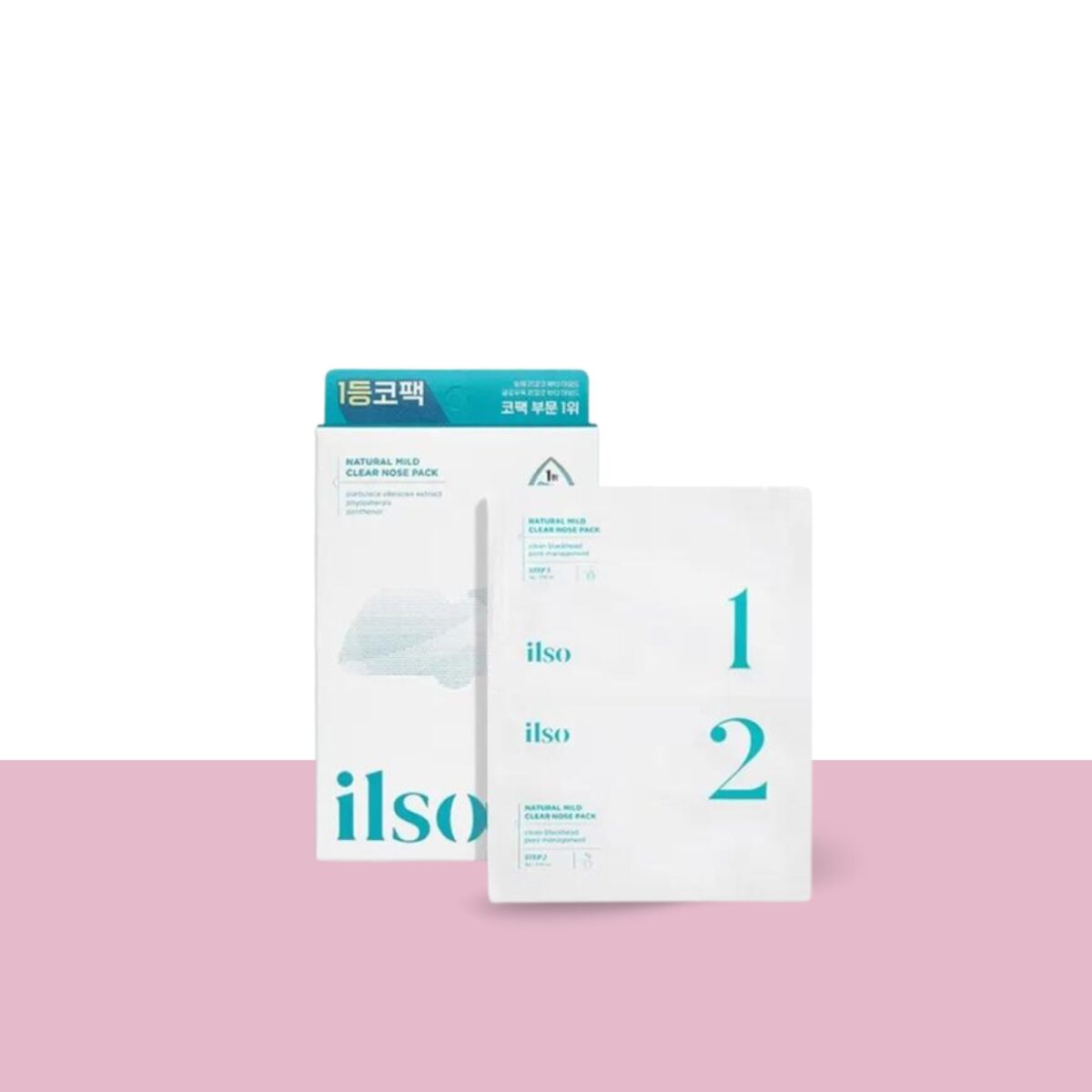 ILSO | NATURAL MILD CLEAR NOSE PATCH 5pz