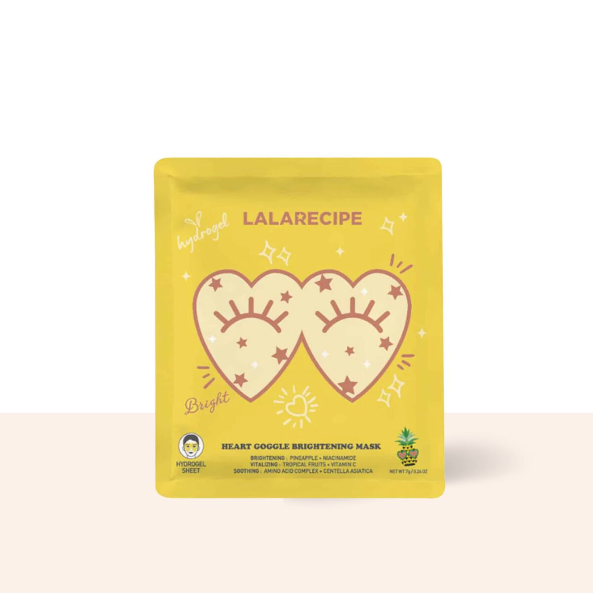 LALARECIPE | HEART GOGGLE BRIGHTENING EYE MASK 7gr