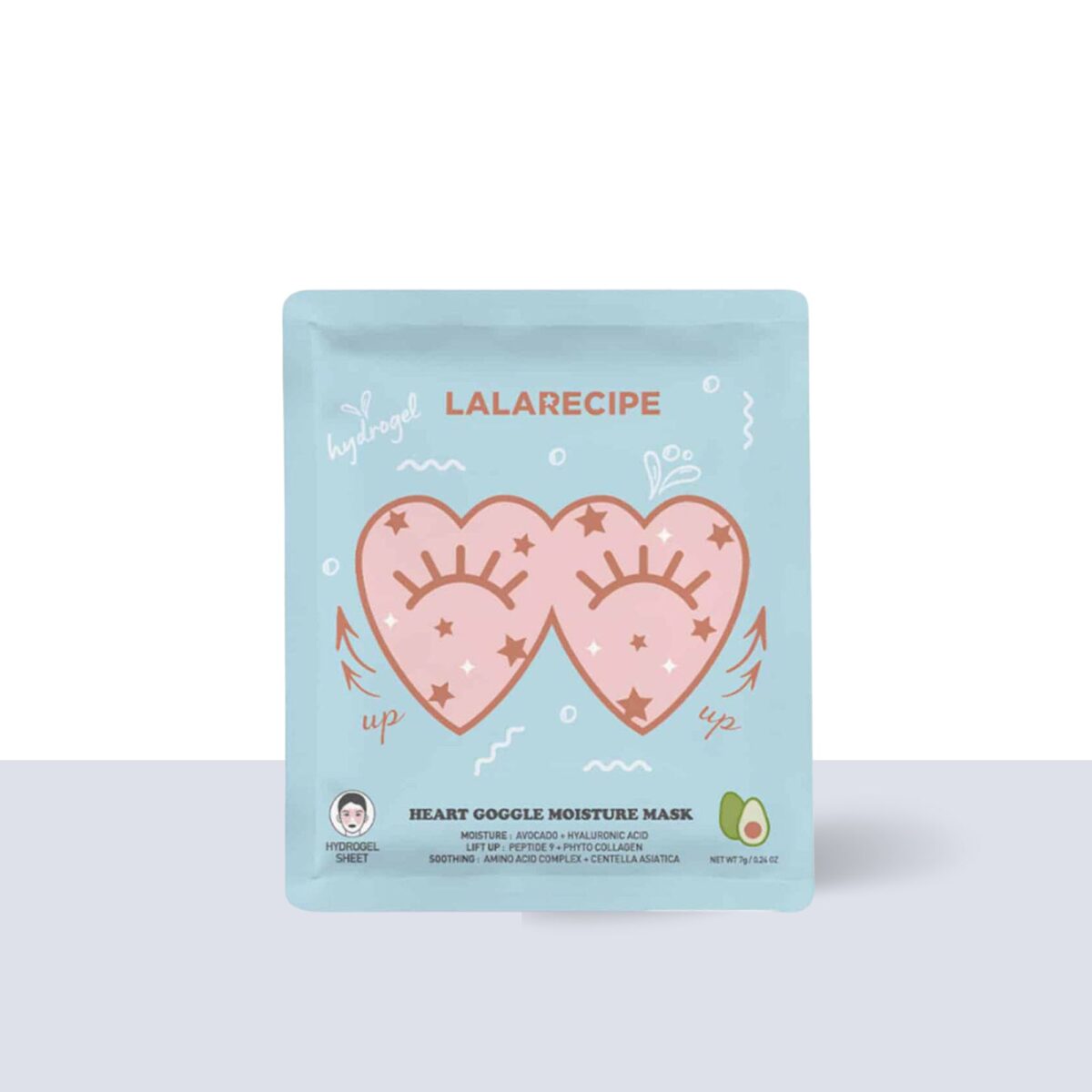LALARECIPE | HEART GOGGLE MOISTURE EYE MASK 7gr