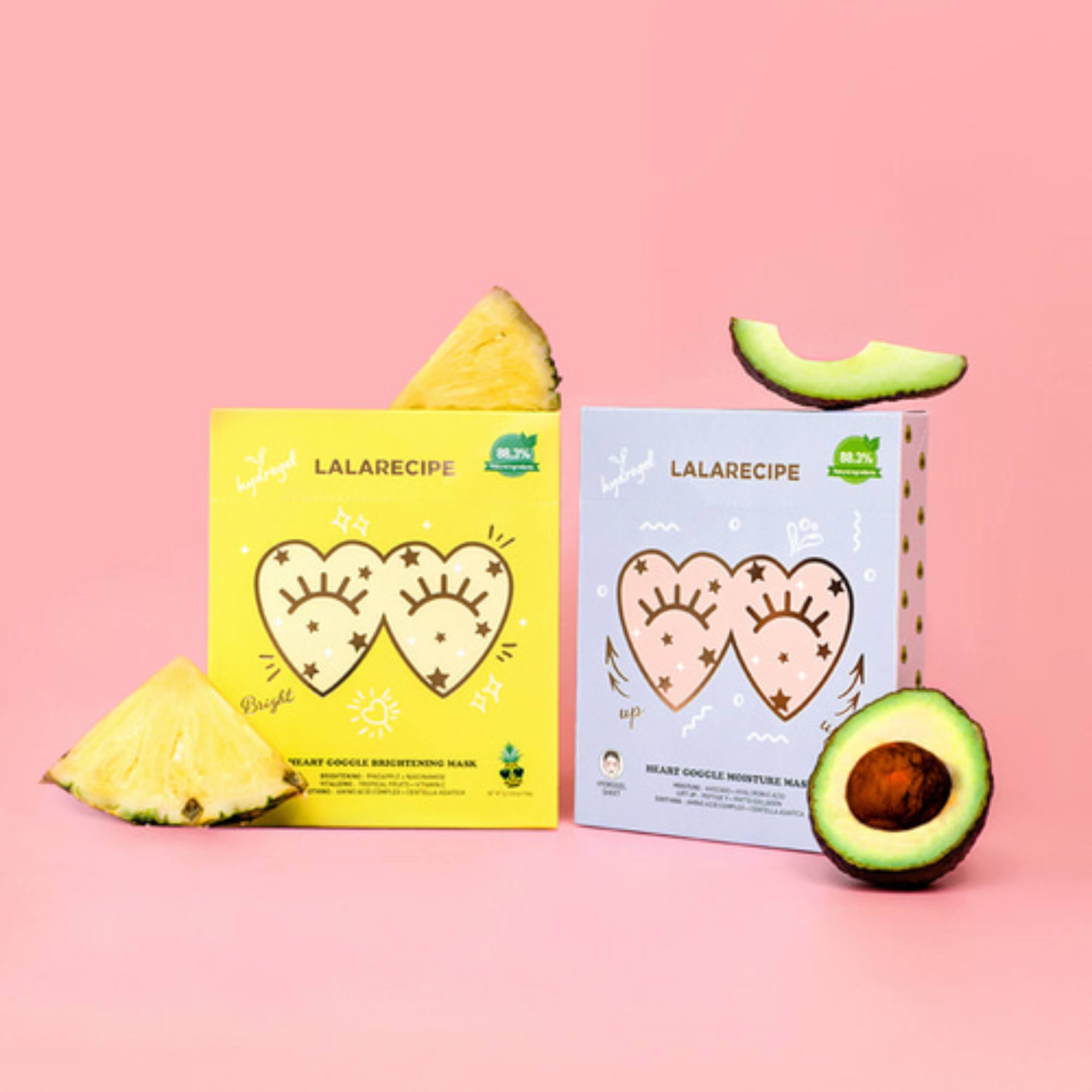 Lalarecipe Heart Goggle Moisture Mask (7) LALARECIPE | HEART GOGGLE MOISTURE EYE MASK 7gr